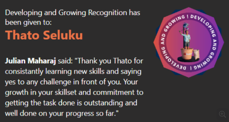 Growing and Developing Review